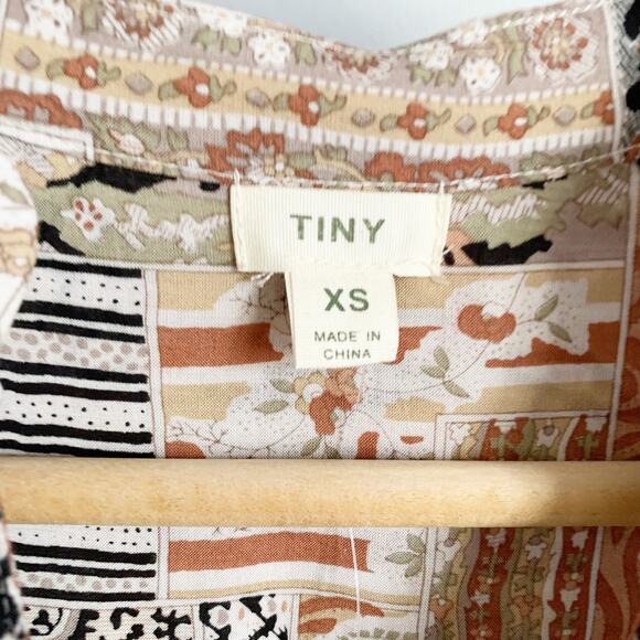 Anthropologie Ismelda Tunic Dress XS Tan NWT Brown - Picture 4 of 7